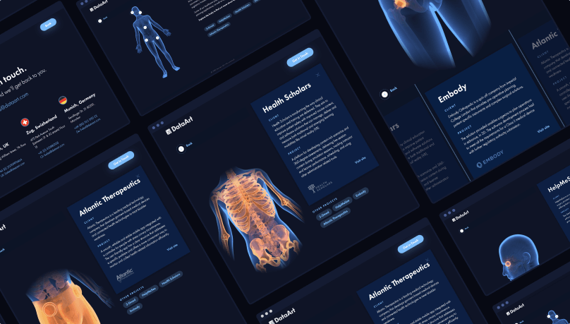 Exemplary Screenshot from the Client’s Application