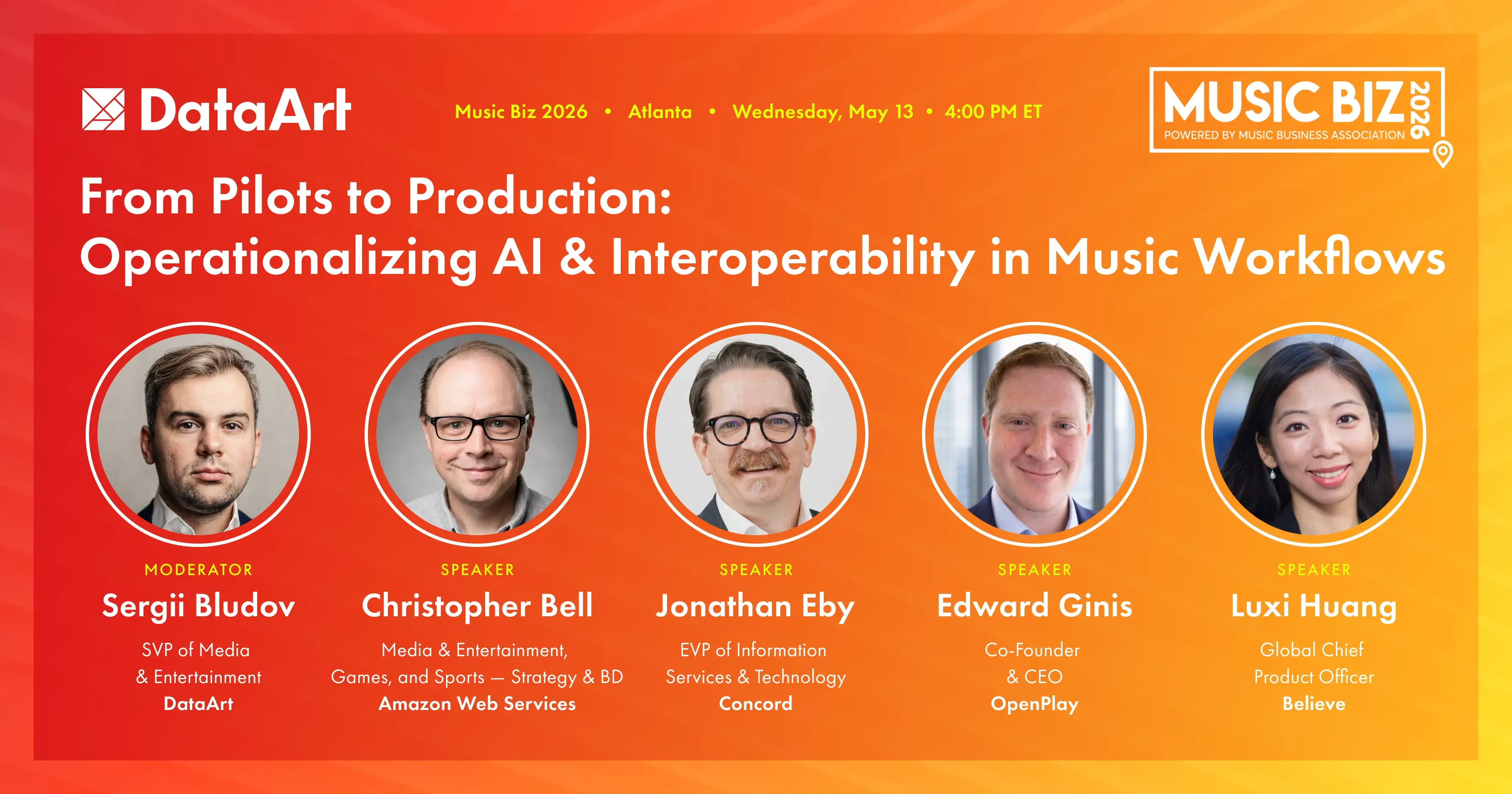 Musicbiz 2026 Panelists
