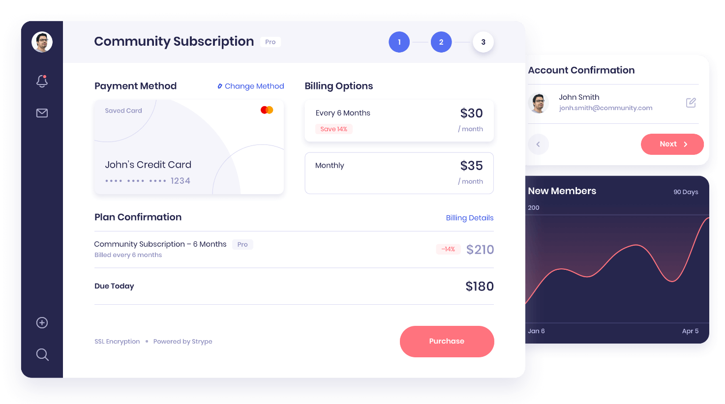 Exemplary Screenshot from the Client’s Application