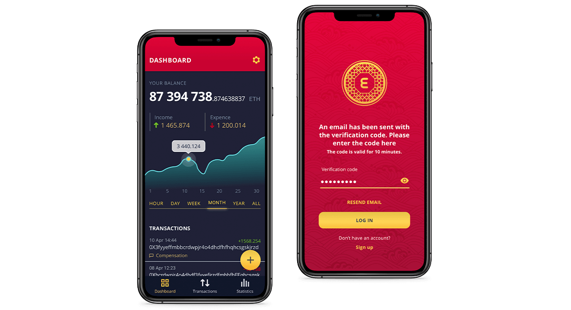 Ewallet App&Landing Page