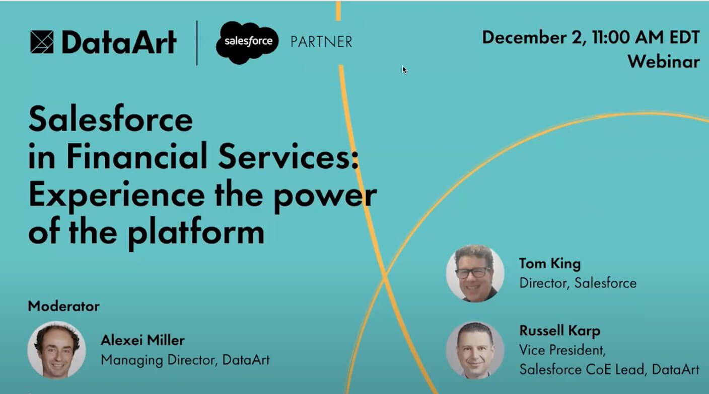 Webinar: Salesforce in Financial Services